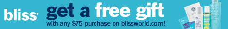 enjoy a free Totally 'Skin' Love kit with every purchase of $75 or more on blissworld.com! Use code LOVELY at checkout. Valid thru February 29,2012 only!