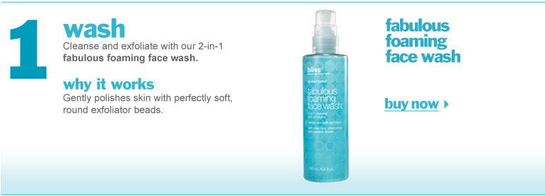 1. Wash