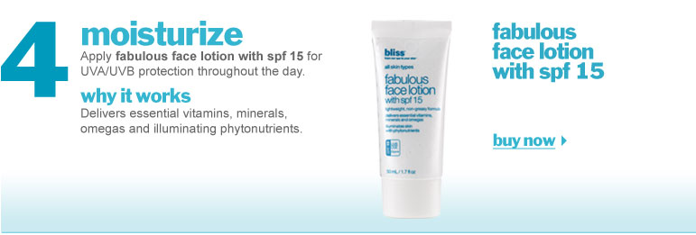 4. Moisturize
