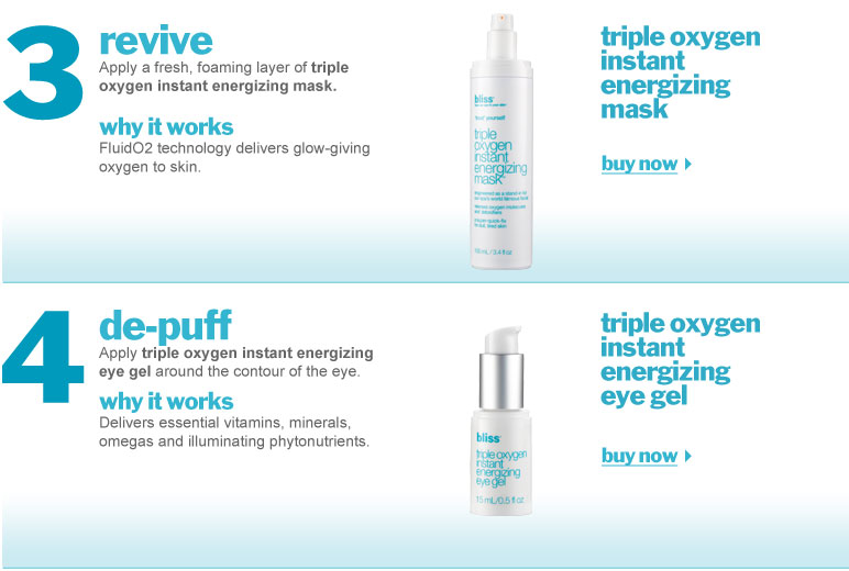 bliss triple oxygen instant energizing eye gel