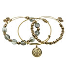 alex + ani lotus peace petal bangle set