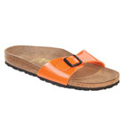 birkenstock madrid sandal (orange patent)