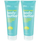 bliss lemon+sage body butter set of 2