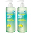 bliss lemon+sage soapy suds set of 2
