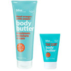 bliss blood orange+white pepper body butter mega+mini set
