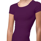 cass cap sleeve shaper top (berry)