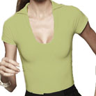 cass classic polo tee (sunny lime)
