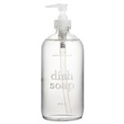common good dish soap glass bottle (balsam vetiver)