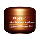 clarins delicious self tanning cream