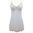 eberjey lady godiva chemise (white)