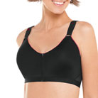 spanx® active top-notch bra (black)