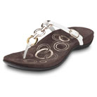orthaheel anna sandal (white)