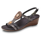 orthaheel kelly sandal (black)