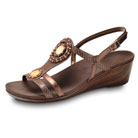 orthaheel kelly sandal (bronze)