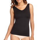 yummie tummie stephanie 2-way tank (black)