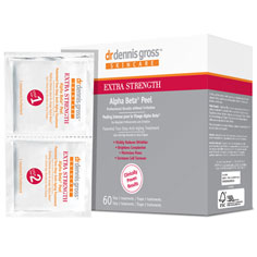 dr. dennis gross skincare extra strength alpha beta peel (60 applications)