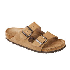 birkenstock arizona soft footbed sandal (jasper)