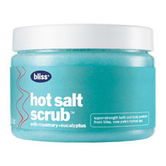 bliss hot salt scrub 14 oz