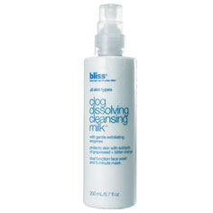 bliss clog dissolving cleansing milk 6.7 oz