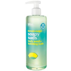 lemon + sage soapy suds 