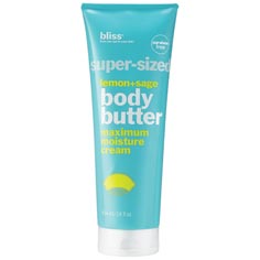 bliss lemon+sage body butter 14oz