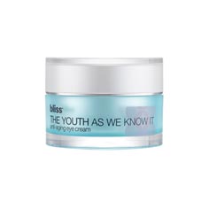 bliss the youth as we know it eye cream