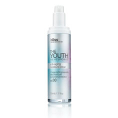 bliss the youth as we know it anti-aging moisture lotion spf 30