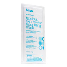 bliss fabulous skin-reviving rubberizing mask 6 pack