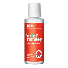 bliss limited edition 'mint' romney body lotion 2oz