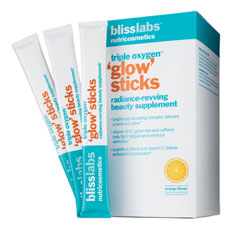 blisslabs™ nutricosmetics triple oxygen™ glow sticks