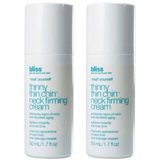 bliss thinny thin chin neck firming cream set of 2