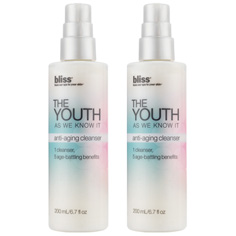 bliss the youth as we know it cleanser set of 2