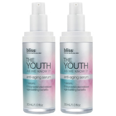 bliss the youth as we know it serum set of 2