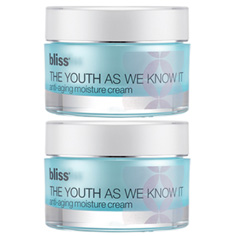 bliss the youth as we know it moisture cream set of 2