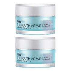 bliss the youth as we know it eye cream set of 2