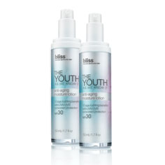 bliss the youth as we know it moisture lotion spf 30 set of 2