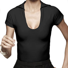 cass classic polo tee (black)
