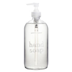 common good hand soap glass bottle (balsam vetiver)