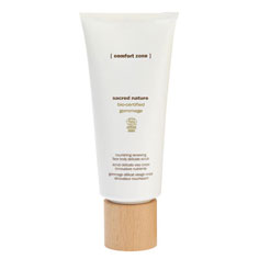 comfort zone sacred nature nourishing renewing face body delicate scrub