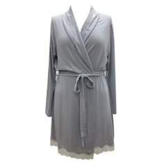 eberjey lady godiva robe (slate)