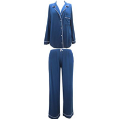 eberjey gisele pj set (navy / sorbet)
