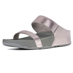 fitflop lulu sandal (pewter)