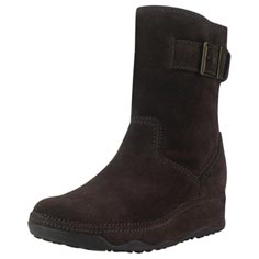 FitFlop Short Suede Superboot (chocolate)