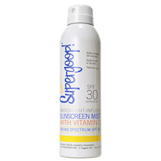 supergoop! spf 30+ sunscreen mist with vitamin C