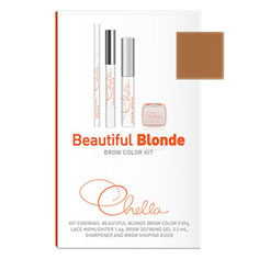chella beautiful blonde eyebrow color kit