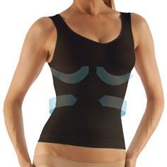 farmacell® cellulite smoothing and shaping tank (black)