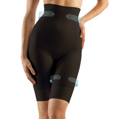 farmacell® high-waist shaping shorts (black)