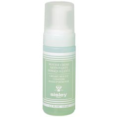 sisley creamy mousse cleanser makeup remover