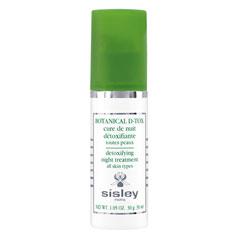 sisley botanical d-tox detoxifying night treatment