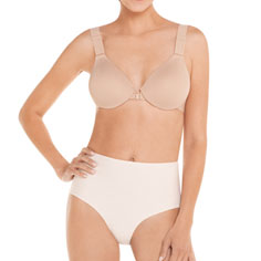 spanx bra-llelujah! soft touch underwire contour bra (natural)